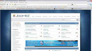 Creando un Menú desplegable para Joomla 1.5 (www.disenowebjoomla.com) [HD]