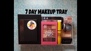 7 Day Makeup Tray #36