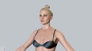 Average Caucasian Female Body