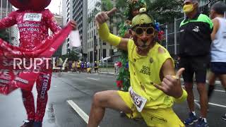 Brazil: End-of-year marathon returns to Sao Paulo as COVID cases subside