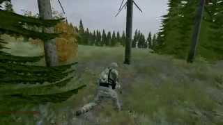 DayZ standalone gameplay: Outnumbered at the North West Airfield 1 v 4 PVP