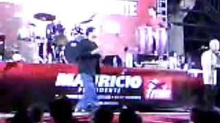 Cierre de campaña fmln - Cancion La Vieja Maria
