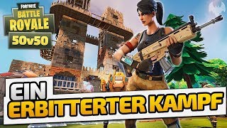 Ein erbitterter Kampf - ♠ Fortnite Battle Royale 50vs50 V2 ♠ - Dhalucard