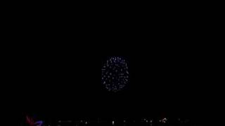 Poole Quay Finale Fireworks 2009 1