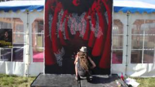 Meln - "Champotes" live act painting 2010