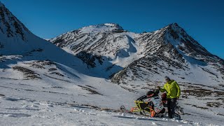 Ямал Полярный Урал на снегоходе Polaris, горы путешествие brp 20 апреля 2016