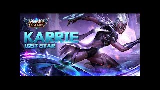 СКИЛЫ.ГЕЙМПЛЕЙ.ОБЗОР.Karrie НОВЫЙ ГЕРОЙ. Mobile Legends.
