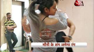 Arjun Bijlani Rehearsing for &TV Holi Show.