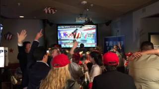 Trump Michigan watch party reacts to Florida win