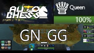 DOTA AUTO CHESS - QUEEN GAMEPLAY / ELF-DRAGON BUILD