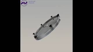 Люк кольцевой 6023