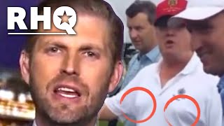 Eric Trump Invites Look At His Dad's Man Boobs
