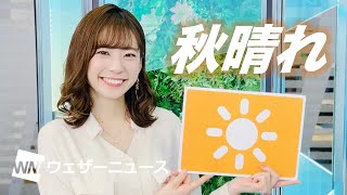 お天気キャスター解説 9月29日(火)の天気