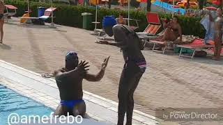 When you touch europe women ass na waiting you go see be dis hot slap