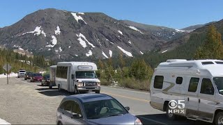 Tioga Pass Road Into Yosemite Opens After Record Winter Snowfall
