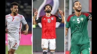 تشكيلة أفضل لاعبين من عرب مونديال روسيا 2018