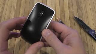 Распаковка.Мышь DELL WM514 Black Silver USB.