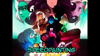 Steven Universe Speed Painting -  ALL TOGETHER