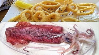 Кальмары Рецепты по итальянски. Жареные Кальмары Просто и Вкусно.