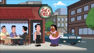 Family Guy - schwarze Frau und Italiener