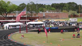 LINCOLN HIGH SCHOOL GIRLS 200M LANE3  NATAKI  (BOB HAYES INV.)3-16-19 JAX, FL.