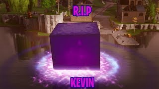 "Rip Kevin" - Kevin The Fortnite Cube Melting Into Loot Lake