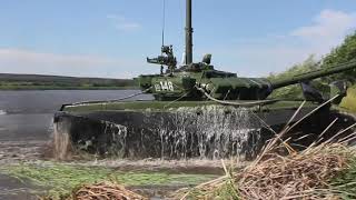 Подводное вождение танков в Оренбургской области