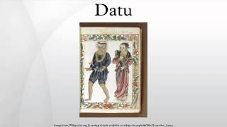 Datu