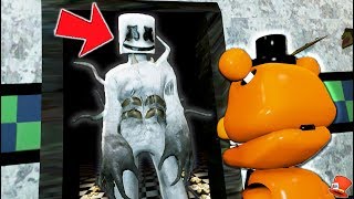 Meet the Creepiest Nightmare Marshmello Monster! (GTA 5 Mods FNAF RedHatter)