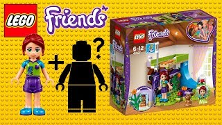 Обзор LEGO Friends, набор 41327 Mia's Bedroom Спальня Мии, комната Мии + BONUS lego minifigures