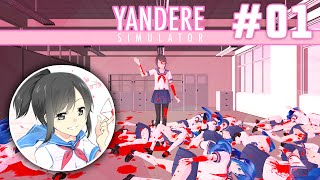 Yandere Simulator | Notice this Stream, S-Senpai | Blind Gameplay | #01