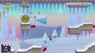 Super Mario Maker 2 – Level 70: Freezing Rain - Walkthrough