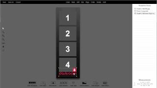 Create a print template from scratch in Darkroom Booth.
