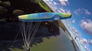 Cross parapente depuis le bord de mer Plouézec 2017