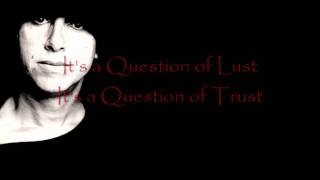 ♥ Depeche Mode ♥ A Question of Lust ♥ Lyrics ♥