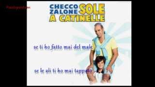 CHECCO ZALONE - Sole a Catinelle - Dove ho sbagliato
