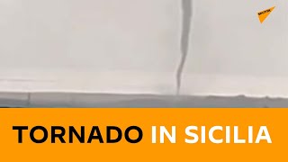 #Maltempo in Italia, tornado in #Sicilia