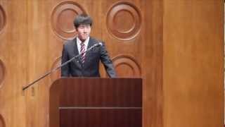 甲陽学院高等学校 94回生　卒業式　第２部　#3 モノマネ