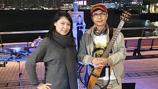 Maria & Sunny 2020-1-19 BUSKING@香港中環