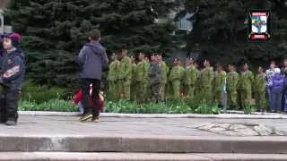 Показательное выступление бойцов морской пехоты Украины - г. Николаев 13-04-2014г.