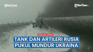 Operasikan Tank dan Senjata Anti Pesawat S-60, Kelompok "O" Rusia Buat tentara Ukraina Auto Mundur!