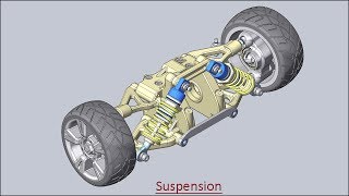 Suspension (Assembly Volume-1) Solid Edge Tutorial
