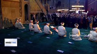 Ini Suasana Salat Jumat Perdana di Hagia Sophia
