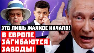«Газ России никому не нужен!»: кричали они! В Европе загибаются заводы и это лишь жалкое начало!