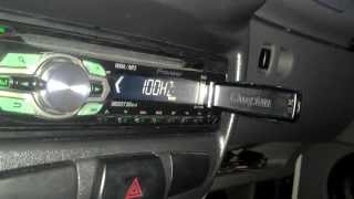 Pioneer DEH-1420UB . Звучание без сабвуфера (2) + включаем саб