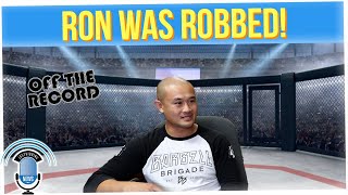 Off The Record: Ron Scolesdang Tells Us How He Got Robbed!