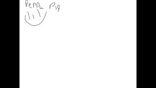 Peppa Pig professional speed draw!!!! ( very good drawing)