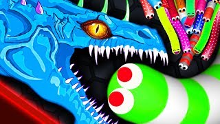 Slither.io - NOOB SNAKE vs. PRO MONSTER SNAKE // Epic Slitherio Gameplay (Slitherio Funny Moments)