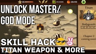[Update] Shadow Fight 2!! Unlock Master mode and God Mode, get Titan Weapon/Skills!!