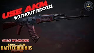 HOW TO SPRAY ÁKM WITHOUT RECOIL PUBG MOBILE ÁKM GUIDE